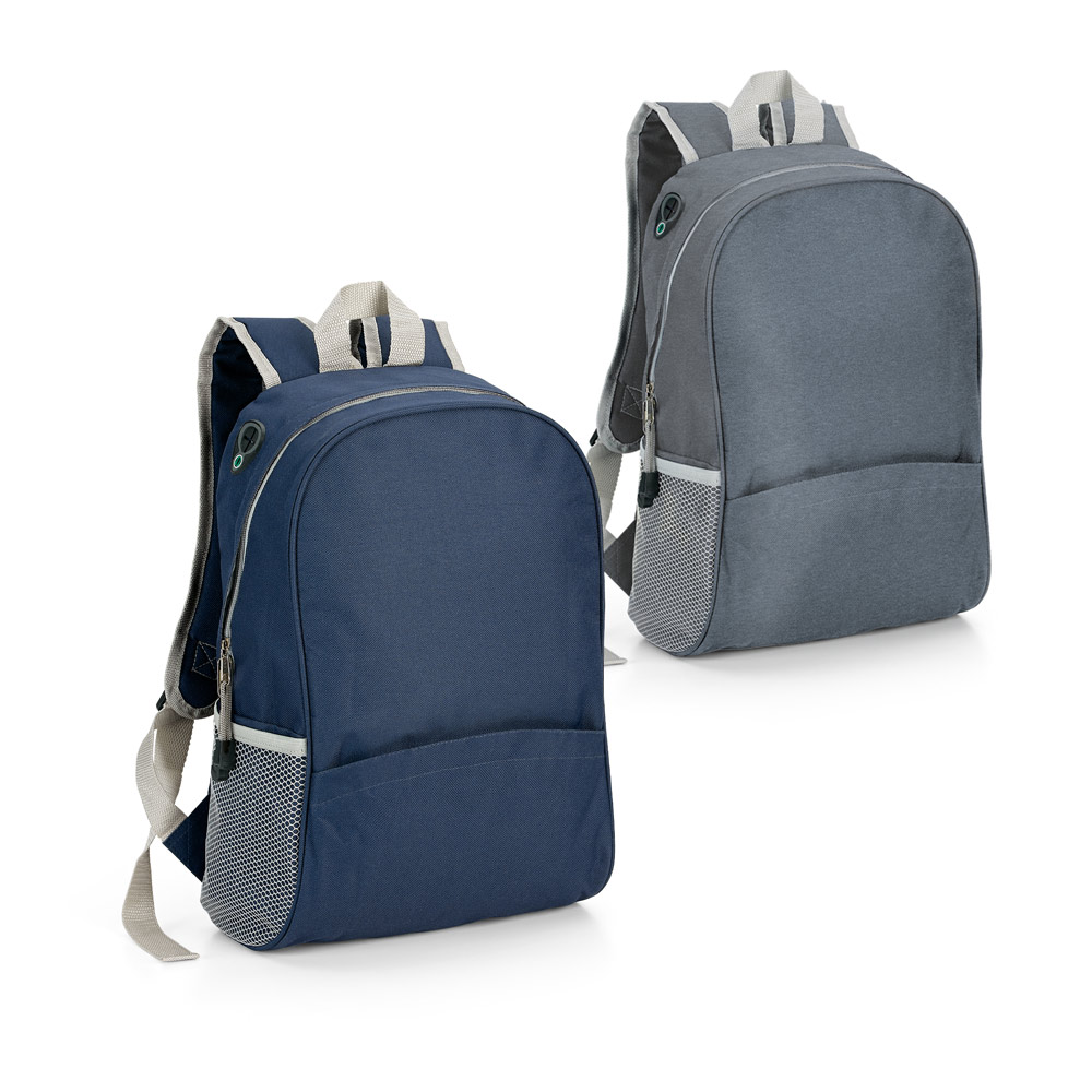 Mochila em 600D com saída para fone de ouvido (12 L)