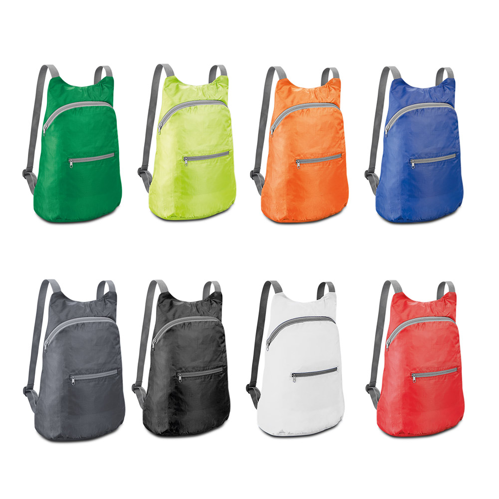 Mochila, dobrável, em 210D ripstop (8 L)