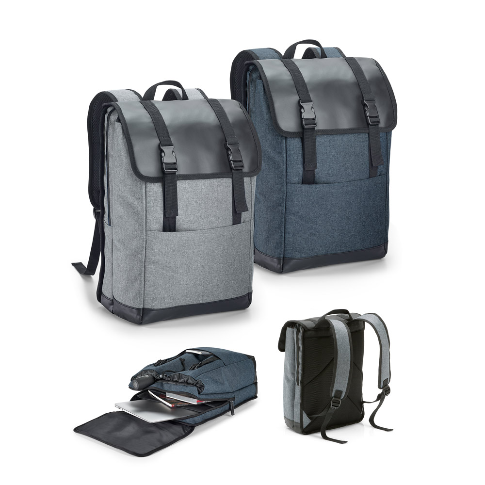 Mochila para notebook (17'') em 600D de alta densidade e tarpaulin (16 L)