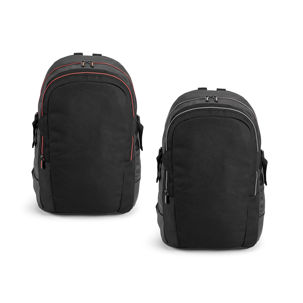 Mochila para notebook (17'') com 2 compartimentos, em 900D e c. sintético (18 L)