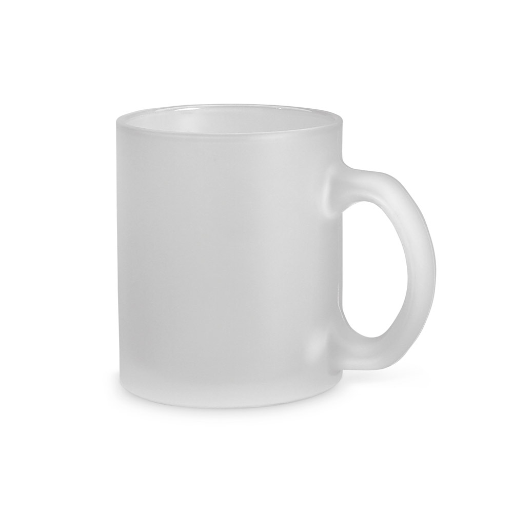 Caneca em vidro com efeito fosco (340 mL)