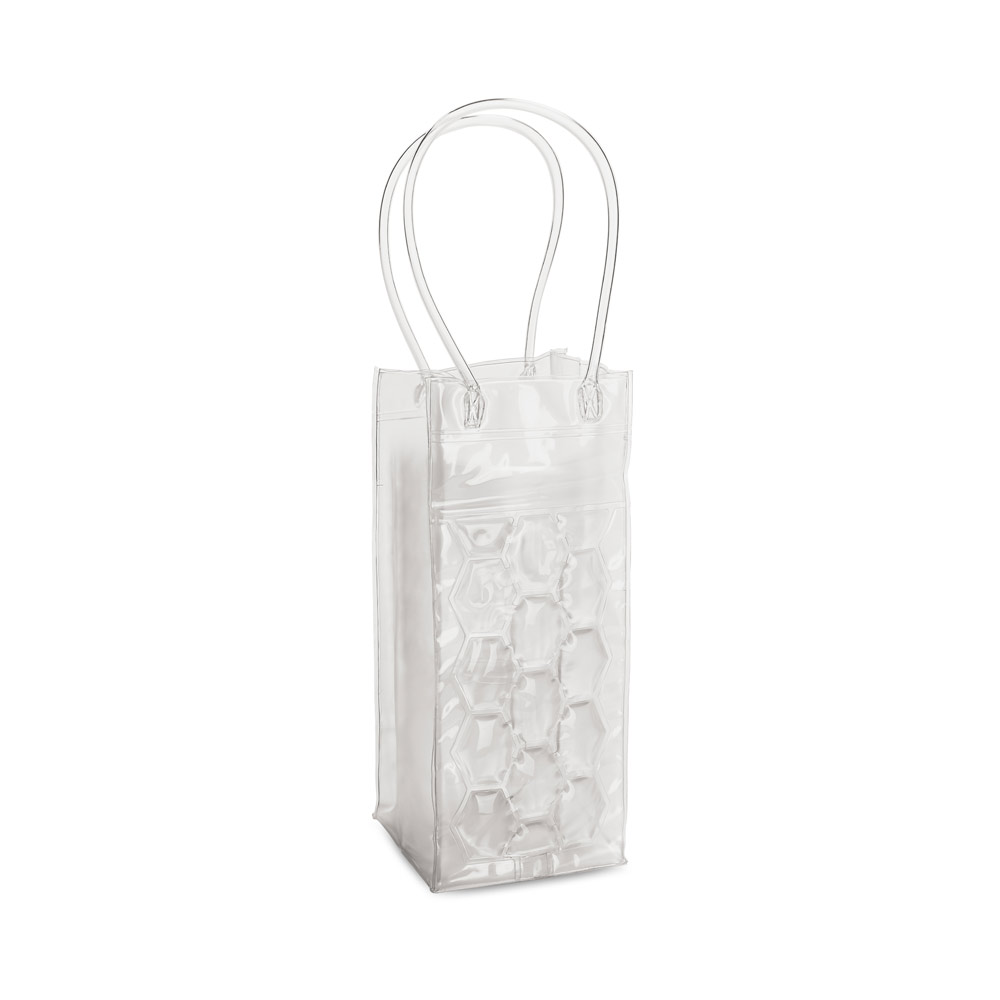 Sacola refrigeradora em PVC para 1 garrafa