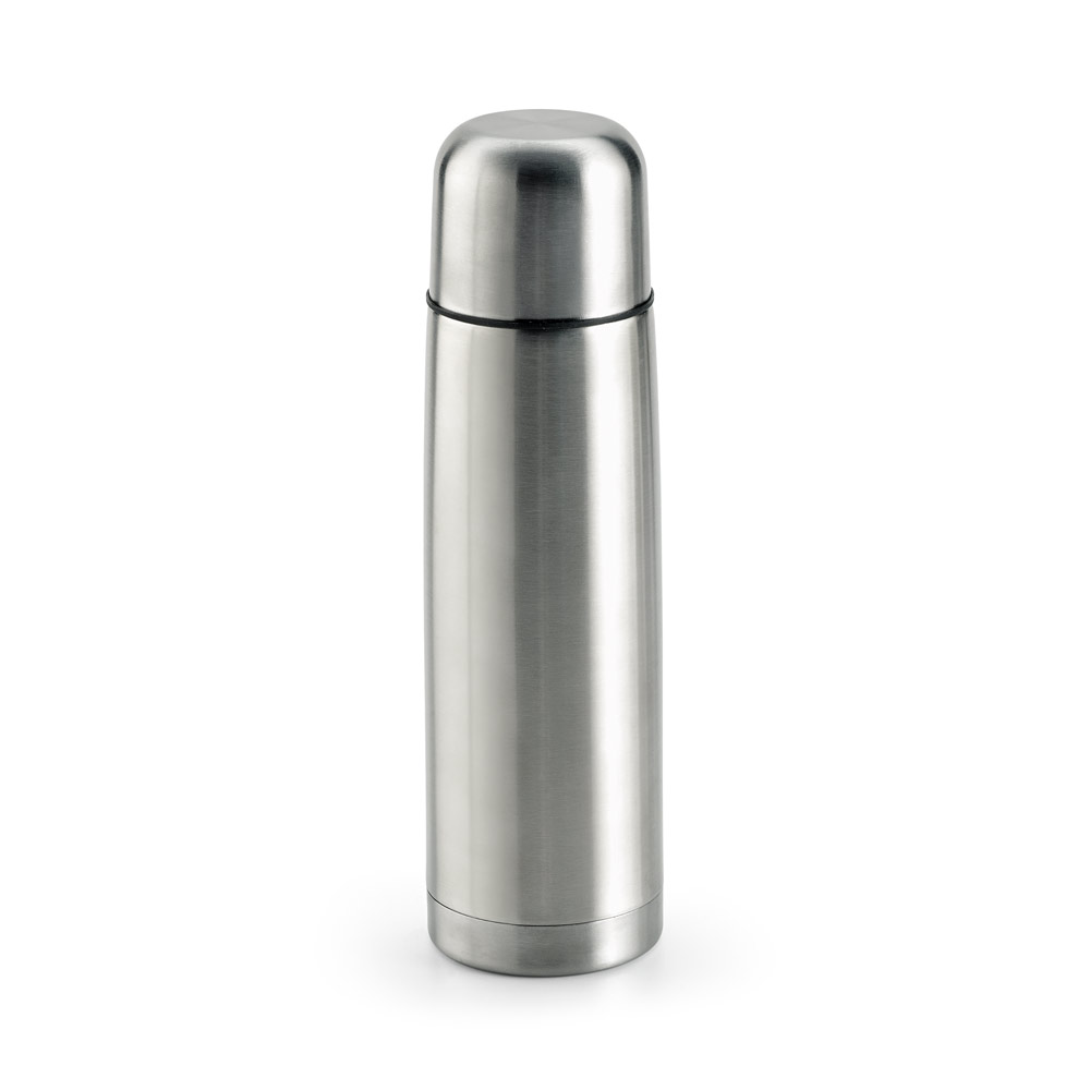 Garrafa térmica em aço inox de parede dupla isolada a vácuo (500 mL)