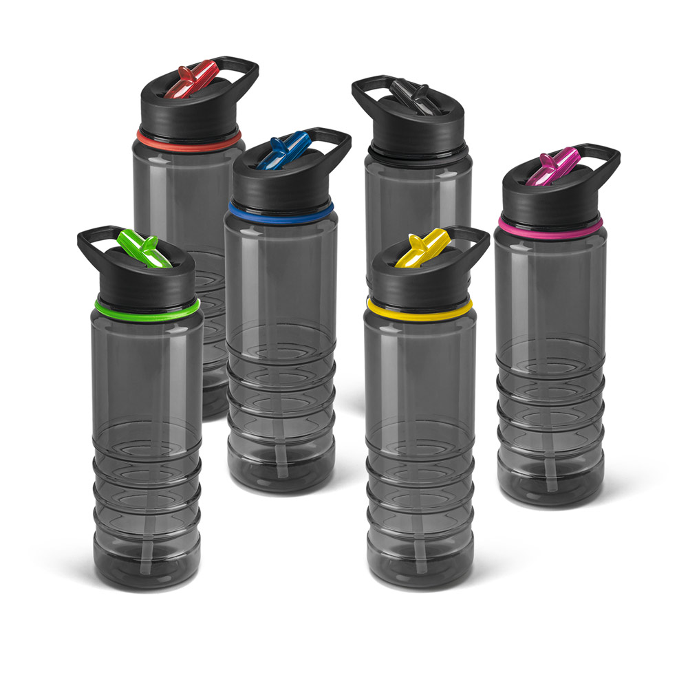 Squeeze em AS e tampa em PP, com bico de canudo flip (650 mL)