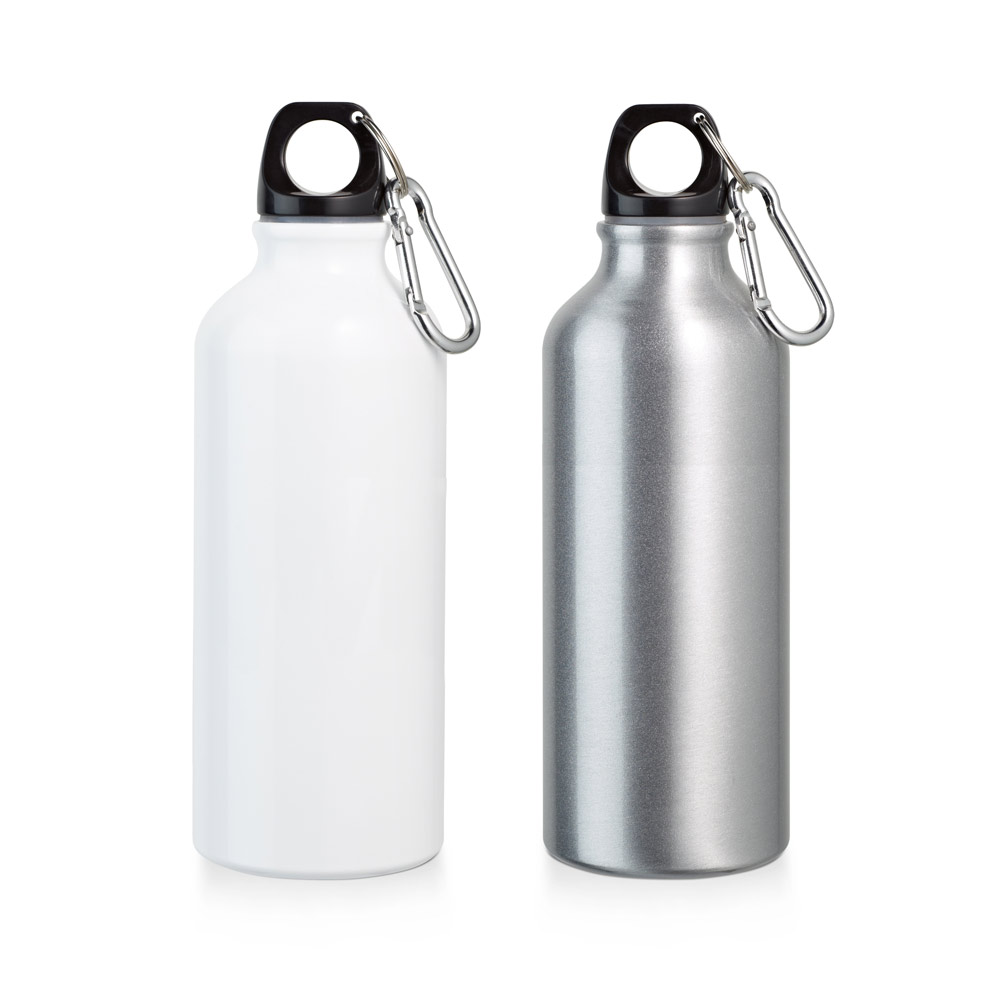 Squeeze em alumínio para sublimação com mosquetão (500 mL)