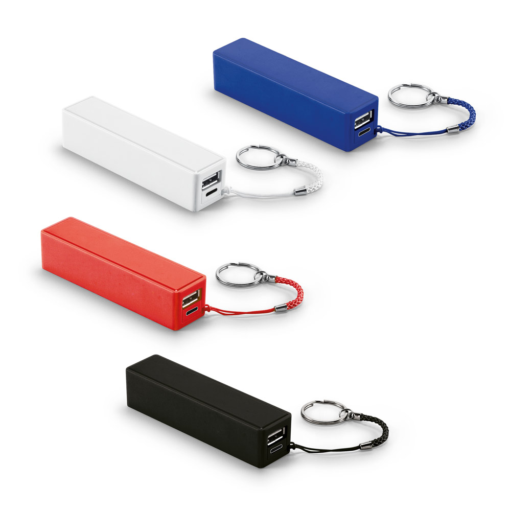 Bateria portátil em ABS (1'200 mAh)