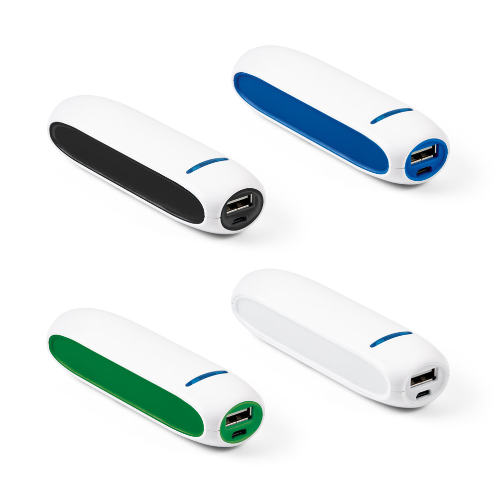 Bateria portátil em ABS (1'500 mAh)