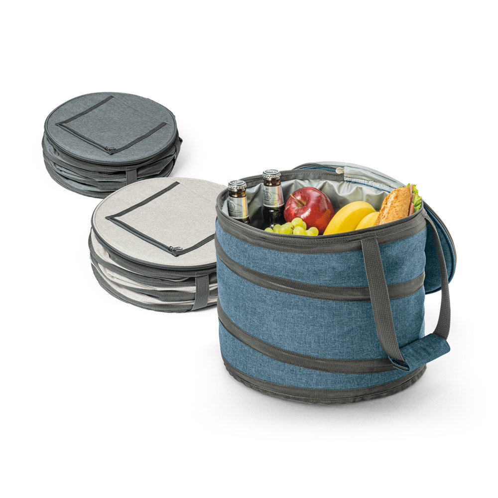 Cooler. Sacola térmica flexível 13 L em 600D
